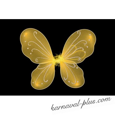 Крылья бабочки цвет желтый
